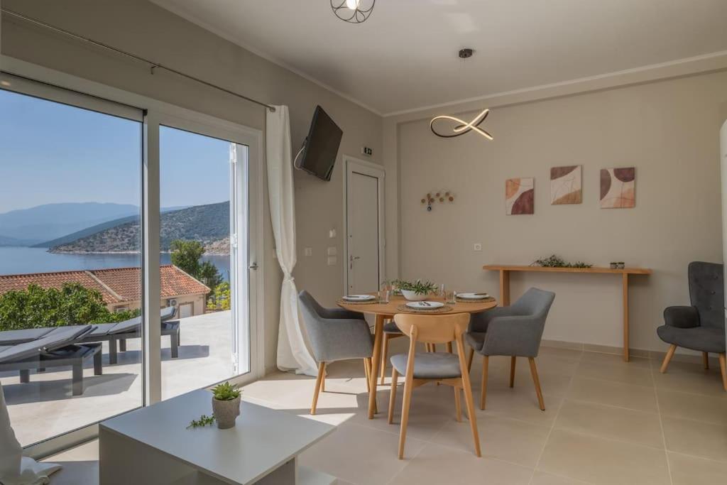 Maritina'S Apartments Amazing Sea View Agia Efimia ภายนอก รูปภาพ