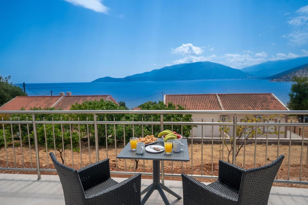 Maritina'S Apartments Amazing Sea View Agia Efimia ภายนอก รูปภาพ