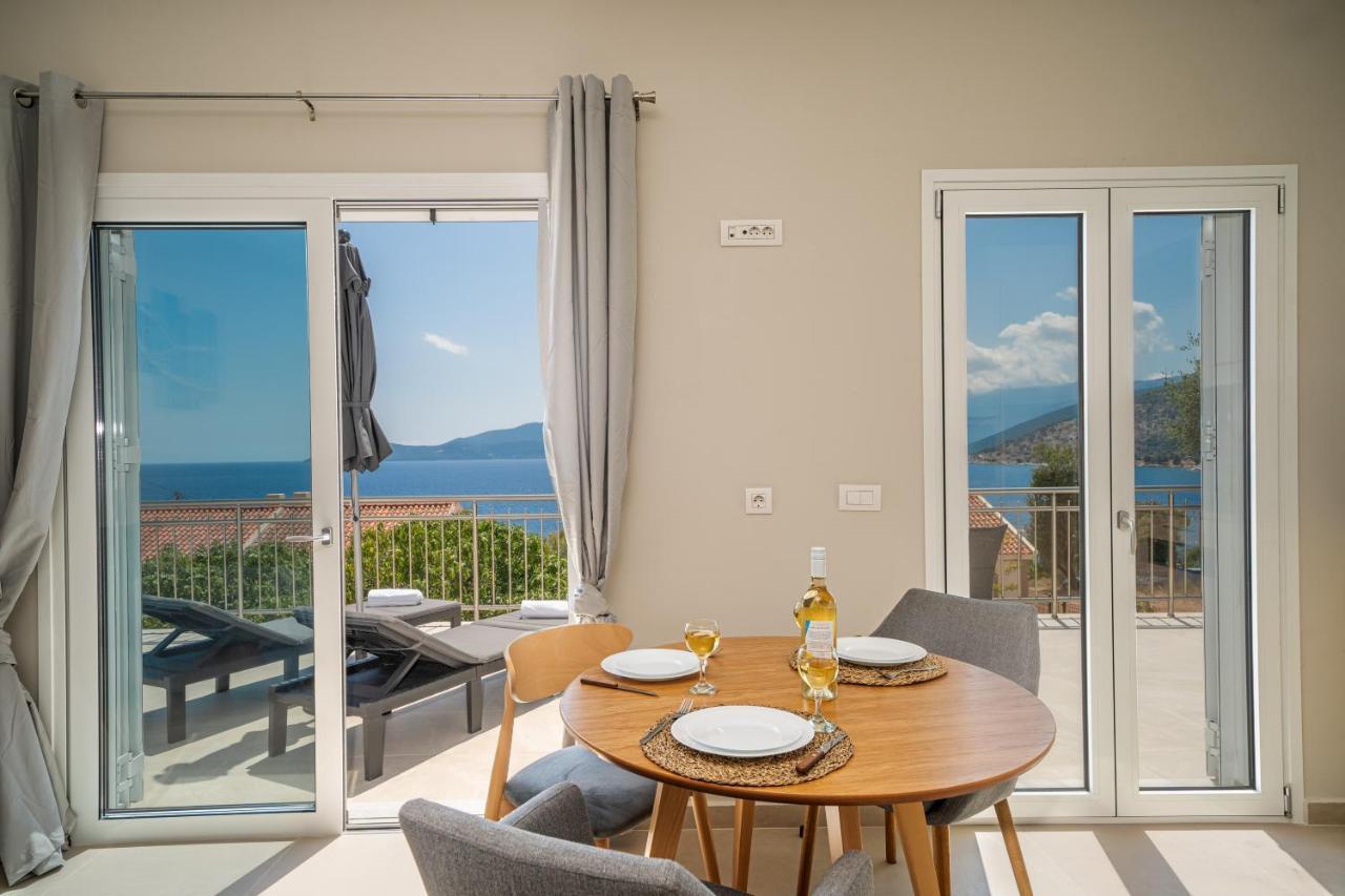 Maritina'S Apartments Amazing Sea View Agia Efimia ภายนอก รูปภาพ