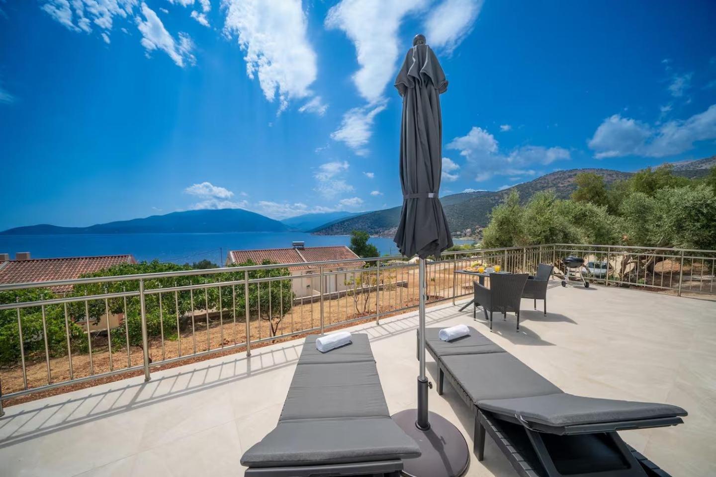 Maritina'S Apartments Amazing Sea View Agia Efimia ภายนอก รูปภาพ