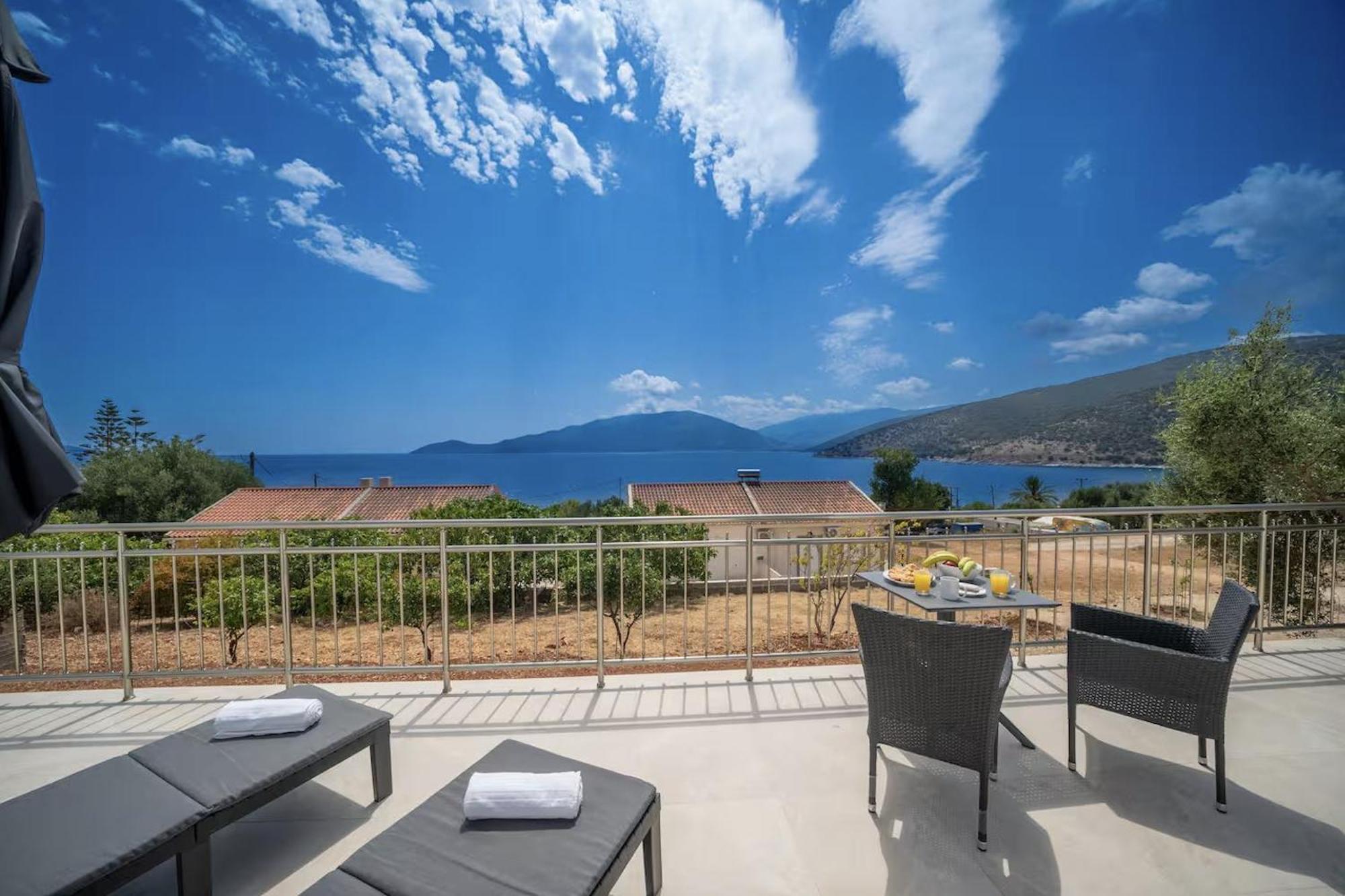 Maritina'S Apartments Amazing Sea View Agia Efimia ภายนอก รูปภาพ